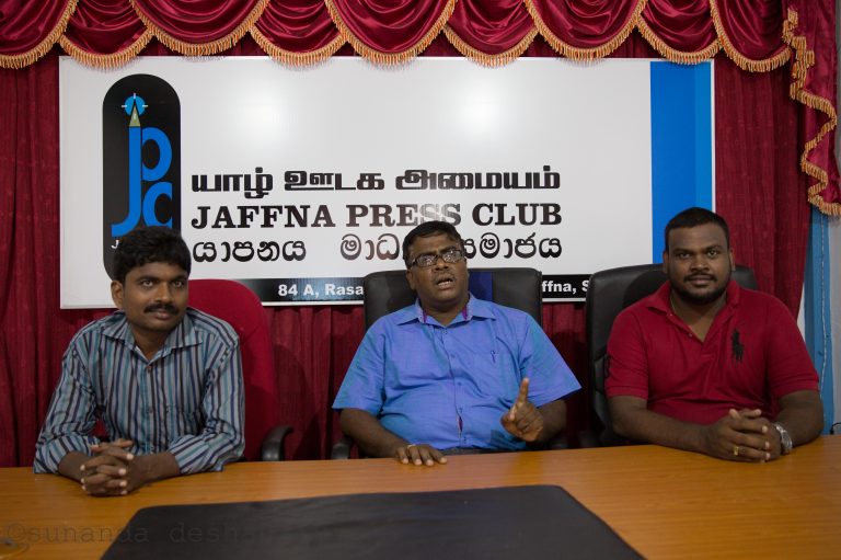 මාධ්‍ය නිදහස සොයා යාපනයට: “අප දෙමළ නිසාද?” –  සුනන්ද දේශප්‍රිය