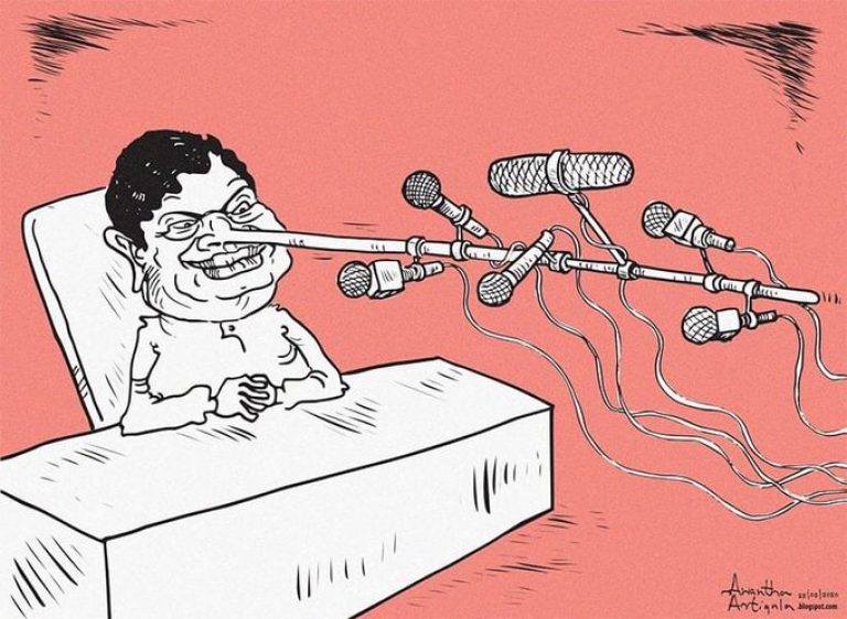 මේක බොරුවෙන් ඉපදුණු, බොරුවෙන් පාලනය ගෙන යන බොරුවෙන්ම අවසන් ගමන් යාමට නියමිත ආණ්ඩුවක් – අනුර කුමාර