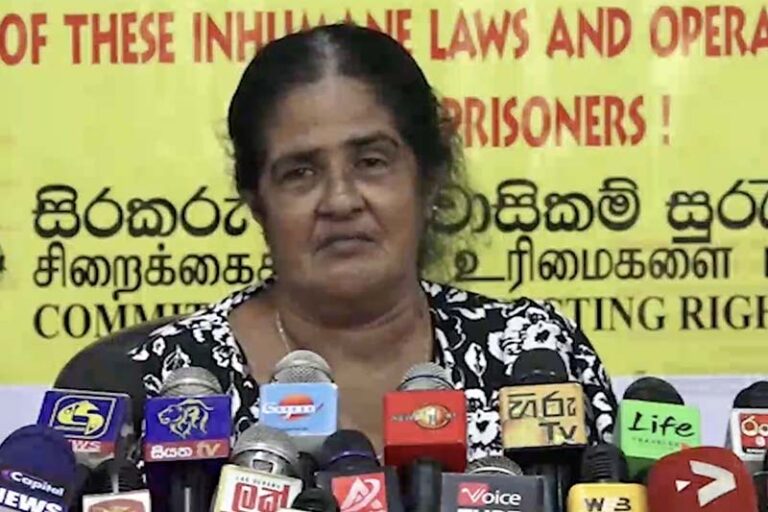 ‘මගේ පුතා අරගෙන ගියේ STF එක’ – අතුරුදහන් දෙදරු පියකුගේ මව