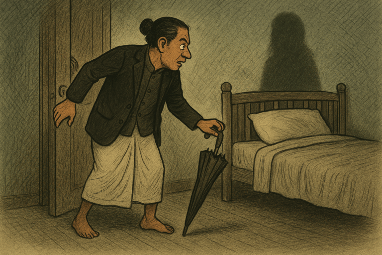 කාමේසුමිච්ඡාචාරා කියන විට මතක් වූ තේගිරිස් ආරච්චිගේ නැතිවූ කුඩය හා ජාජබ ආණ්ඩුව- ලොකු කුමා