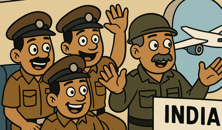 දවසේ වෙඩිල්ලට විරාමයක්දී පොලිස් ලොක්කන් දඹදිව සවාරියක – ලොකු කුමා