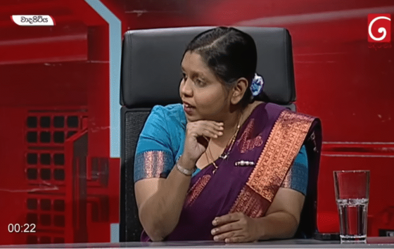 සිනොපෙක් ආයතනය ලංකාව සමඟ ගිවිසුම්ගතවීම ගැන මංත්‍රිනී ලක්මාලි හේමචන්ද්‍ර කකුල කටේ දා ගනී! බොරු පිට බොරු!