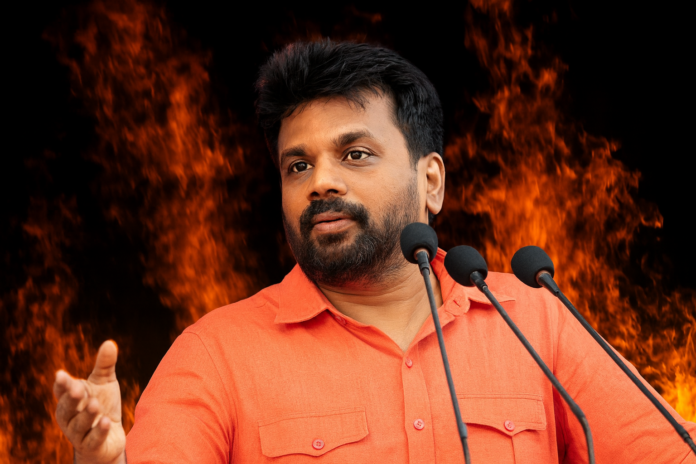 Anura in fire
